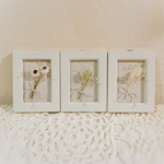 ＊White flower frame＊A