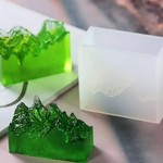 S587  雪山   1個   シリコンモールド シリコン型　レジン ハンドメイド                 
