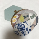✴︎訳あり✴︎がま口ポーチ［パッチワーク］