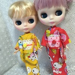 【sa様オーダー品】22ｃｍドール浴衣
