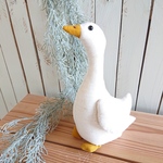 白アヒルさん(上向き)