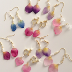 花びらピアス
