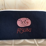名前入りポーチ Buta-chan