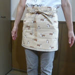 コーギーカフェエプロン（丈40㎝）