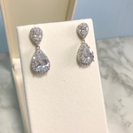 キュービックジルコニア ピアス 