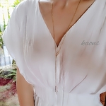 淡水パール ロングネックレス🍀シンプルネックレス