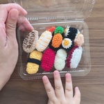 お寿司のあみぐるみ