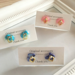 シェルさざれ石 ピアス／イヤリング