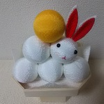 ちりめん細工   お月見団子   置き物(B)
