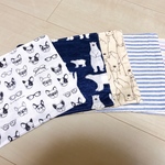 ダブルガーゼハンカチ5枚セット