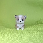 コーギー パピー 羊毛フェルト