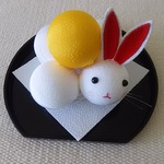 ちりめん細工   お月見団子   置き物(C)