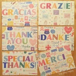ポストカード 6枚セット Thankyouシリーズ