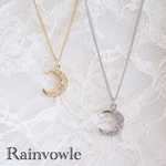 Clystle  Moon ネックレス
