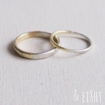 【再販】Bi-colored Ring　- 3mm幅 -