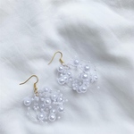 パールチェーンピアス