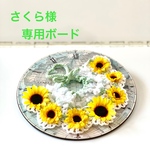 向日葵と紫陽花のケープ