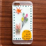 iphone5s ケース～ rinko and merry friends　