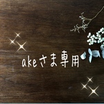 akeさま専用