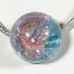 953)朝焼けに咲く花火 ヘアゴム  レジン