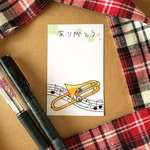 管楽器のお礼カード詰め合わせ