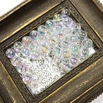  【10mm  50個】シャボン玉みたいなアクリルビーズ   