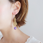 【1点のみ・再販不可】【 chimie vintage-804 】ヴィンテージ ピアス イヤリング