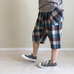 ※オーダー品※ゆるハーフパンツ016(いろいろチェック)