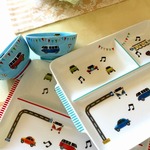 ☆お客様オーダー品☆　キッズ用ランチプレート2枚&キッズ用お茶碗