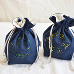 リース刺繍の贈り物(受注製作)