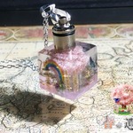 【受注販売】春の遺跡～桜の秘境～ネックレス (LEDヒートン)