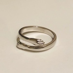 【WMP対象商品】ワ ハグ リング シルバー フリーサイズ【silver925】