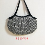 ボーダーとストライプ＊グラニーバッグ＊
