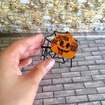 アンティーク時計とチェア、ハロウィンミニチュア、インテリアに(*^_^*)