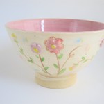 茶碗 お花のダンス（D）