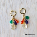 秋色のイヤリング・ピアス