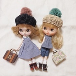 for blythe⋈ポンポンベレー帽