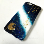 夜空柄iPhone6case三日月.*･ﾟ