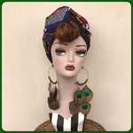 新作 一点もの アフリカン ターバンヘアバンド ヘアターバン ボリューム増しタイプ