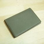 牛革名刺入れ/カードケース（グリーン）