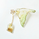 010 TEABAG&BIRD BROOCH