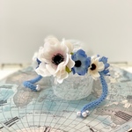 【猫用 花冠】アネモネ花冠