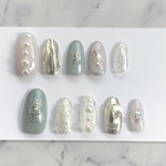 ✳︎パールニュアンスネイル✳︎