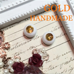 レジンアイ 8mm GOLD スワロフスキーアイ あまむす
