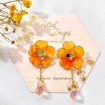夕焼け桜🍁秋色のさくらアクセサリー💓