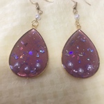 ホログラム×しずくピアス