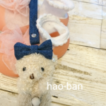 くまのシューズクリップ