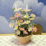 ミニチュアの花(コスモスのコンテナ)