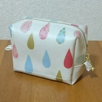 スクエアポーチ  (小) しずく