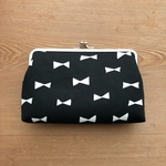 ブラックリボン・母子手帳ケース通帳ケース